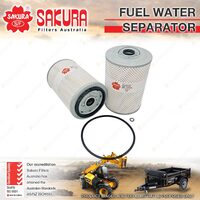 Sakura Fuel Water Separator for Caterpillar Grader 120H Loader 928G 950F