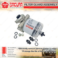 1 x Sakura Filter Guard Assembly Spin-on - FG-1902-02-AN8 M16 to AN-8