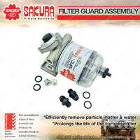 1 x Sakura Filter Guard Assembly Spin-on - FG-1902-10-AN8 M16 to AN-8