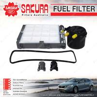 Sakura Fuel Filter for Ford F150 F250 F350 F450 Super Duty F550 6.7L 2010-On