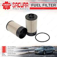 Sakura Fuel Filter for Ieco Daily 55S17 3.0L F1CFL411H I4 16V Cab Chassis 17-21