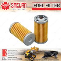 Sakura Fuel Filter for Massey Ferguson GC1705 1.1L I3 6V OHV Tractor 2013-On