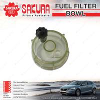 Sakura Fuel Filter Bowl for Jeep Cherokee Sport KJ 16V XJ 8V 2.5L I4 1997-2003