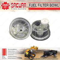 Sakura Fuel Filter Bowl for Komatsu BR380JG D61EX PX D65EX WX GD OC WA 1900-On