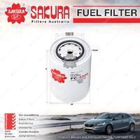 Sakura Spin-On Fuel Filter for Fpt Iveco C13 330 330HP 13.0L C13 I6 12V 99-On