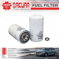 Sakura Spin-On Fuel Filter for Daewoo Doosan DX140W DX235LC DL06 I6 12V 07-On