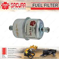 Sakura Fuel Filter in-line for Dynapac CA512D I6 12V CC102 I3 6V CC122 CC222