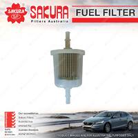 Sakura Fuel Filter in-line for Case IH Farmall 60B 2.5L S4QL I4 8V 12-14 125mm