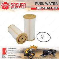 Sakura Fuel Water Separator for Caterpillar 329D 7.2L C7 Acert I6 12V 2008-On