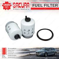 Sakura Fuel Water Separator 10 Micron for Caterpillar 302 5C 1.3L S3L2 I4 07-14