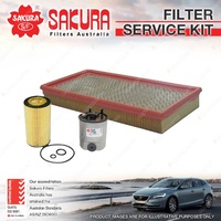 Sakura Oil Air Fuel Filter Service Kit for Mercedes Benz Sprinter 316CDi W903 