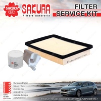 Sakura Oil Air Fuel Filter Service Kit for Hyundai Elantra XD Tiburon GK 4Cyl V6