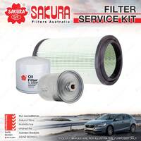 Sakura Oil Air Fuel Filter Service Kit for Alfa Romeo GTV 2.0L Coupe Twin spark