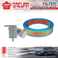 Sakura Oil Air Fuel Filter Service Kit for Holden Commodore VB VH VK 4.1 5.0L V8