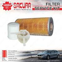 Sakura Oil Air Fuel Filter Service Kit for Toyota Hiace YH51 53 YH61 63 YH71 73