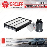 Sakura Oil Air Fuel Filter Service Kit for Toyota Camry MCV20 Vienta MCV20 VCV10