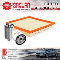 Sakura Oil Air Fuel Filter Service Kit for Daewoo Cielo GL GLX Espero CD Petrol