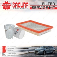 Sakura Oil Air Fuel Filter Service Kit for Mazda 323 Protege BJ Premacy CP 4Cyl