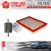 Sakura Oil Air Fuel Filter Service Kit for Jeep Grand Cherokee ZG 4.0L 96-99