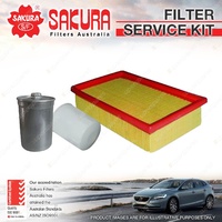 Sakura Oil Air Fuel Filter Service Kit for Rolls Royce Silver Spirit Spur 6.8 V8