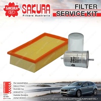 Sakura Oil Air Fuel Filter Service Kit for BMW 325E 325i E30 525E E28 6Cyl