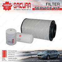 Sakura Oil Air Fuel Filter Service Kit for Nissan Cabstar Civilian Bus H40 W40