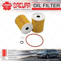 Sakura Oil Filter for Holden CAPTIVA CG CRUZE JG EPICA EP Turbo Diesel Z20S1