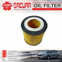 Sakura Oil Filter for BMW 523i E60 E60 E61 F10 F11 F18 2.5L Petrol Refer R2673P