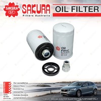 Sakura Oil Filter for Volkswagen Passat 3C Jetta 1K MULTIVAN T5 T5 350 TSI 4Cyl