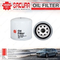 Sakura Oil Filter for Holden Barina MB ML MF MH 1.3L Petrol 4Cyl SOHC 8V