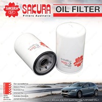 Sakura Oil Filter for Hino 300 XJC710R XJC720R 740R 500 FC6J BD186 BD190 RG197