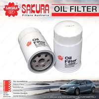 Sakura Oil Filter for KIA Sportage KM 4 2 Turbo Diesel D4EA UR W1 2007-2010