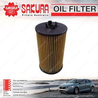 Sakura Oil Filter for SAAB 9-5 II 1.6 Petrol A16LET 09/2010 Premium Quality