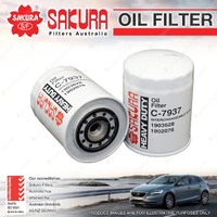 Sakura Oil Filter for Fiat Ducato 2.8L 4Cyl TDI Diesel 03/2002-01/2007