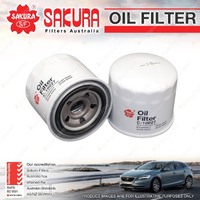 Sakura Oil Filter for Hyundai Accent RB Elantra AD MD 1.6L 1.8L 2.0L 4Cyl Petrol