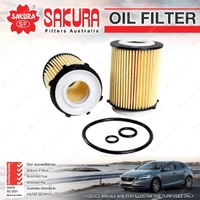 Sakura Oil Filter for Infiniti Q50 V37 2.0L 4Cyl Petrol Turbo DI 09/2014-ON