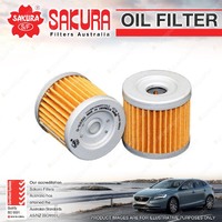 Sakura Oil Filter for Suzuki DR-Z400 LT-Z400 1Cyl 400cc 2000-On Premium Quality