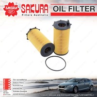 Sakura Oil Filter for Jeep Cherokee K Wrangler JK 2.8L ENS I4 16V DOHC 2007-2018