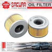 Sakura Oil Filter for Honda CB250 CBX550 CX500 TRX500 4Cyl 1980-2014