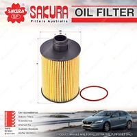 Sakura Oil Filter for Chrysler 300 EXF 6Cyl 3.0L Diesel 10/2013-2017