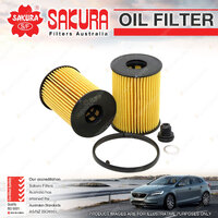 Sakura Oil Filter for Hyundai Santa Fe TM Sonata N Line DN 2.5L G4KM G4KP 20-On