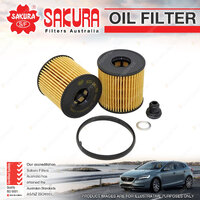 Sakura Oil Filter for Hyundai i30 CN7 Kona OS SX2 Tucson NX 2.0L I4 16V 2020-On