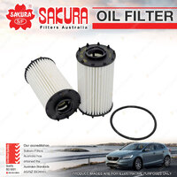 Sakura Oil Filter for Audi A6 55 TFSI QUATTRO S-LINE MHEV C8 A7 4K 3.0L 2018-On