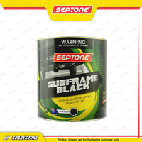 Septone Subframe Black Paint Satin Black 4 Litre High Temperature Resistance