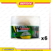 6 x Septone Mr Buff Cutting Compound 500G High Gloss Automotive and Marine