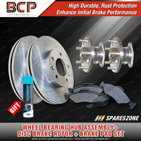 Rear Wheel Bearing Hub Rotor Pad Kit for Toyota Camry MCV20 SXV20 VCV10 W/O ABS