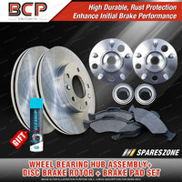 Rear Wheel Bearing Hub Assembly + Brake Kit for Ford Falcon FGX Boss 335 IRS PBR