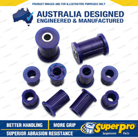 SuperPro Rear Leaf Spring Bush Kit for Holden Colorado RG 2WD 4WD Hi-Rider 12-on