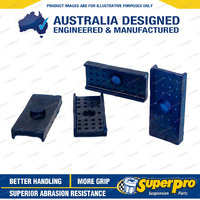 Superpro Rear Spring Insulator Pad Bush Kit for Holden F Series FX FJ 38mm