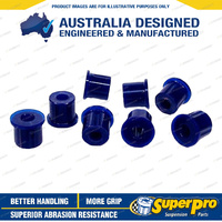 Superpro Rear Spring Rear Bush Kit All for Nissan UTE 720 1980-1986